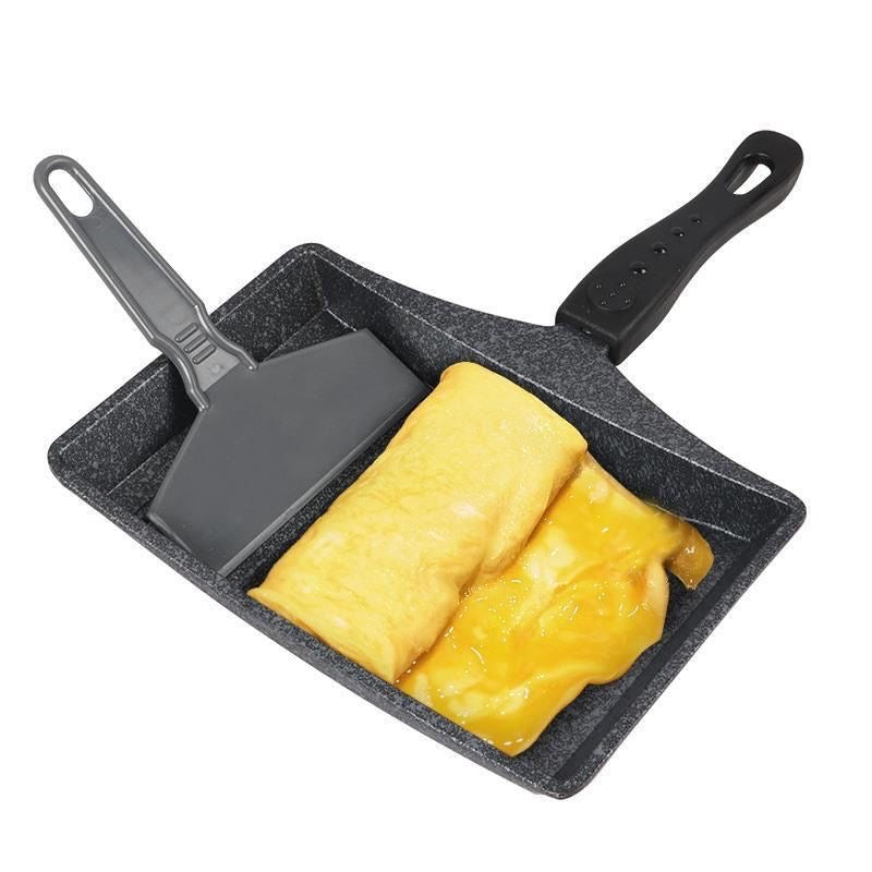Tamagoyaki Frying Pan, Tamagoyaki Frying Pan, Fluorine Resin Processing, Non-stick, Easy to Clean, Fashionable